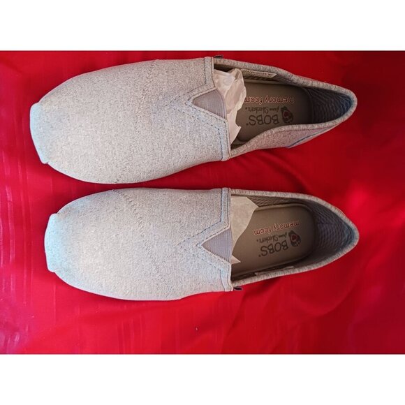 Bobs by Skechers Womens Gray Color gray Size 7.5 - Picture 6 of 13